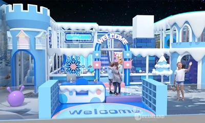 Ice Snow Indoor Playground Turnkey Solution Provider