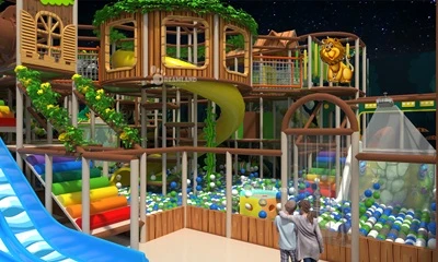 New Forest Jungle Playground Equipment Supplier Factory