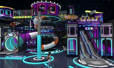 Space Themed Indoor Playground Design Manufacturer