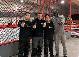 Installation team