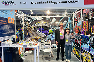 Dreamland Playground Celebrates Success at IAAPA Expo Europe