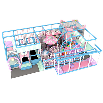 Dreamland Customized Macaroon Themed Indoor Playground Design DLA0010