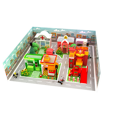 Kids Indoor Mini City Town Role Play House Equipment DLA0011