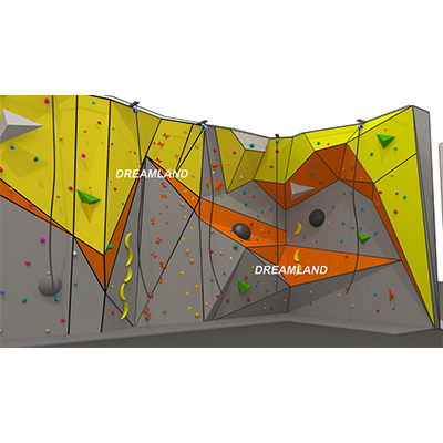 High Quality Boulder Wall with Safety Facility DLG0005