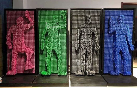 Giant Pin Art
