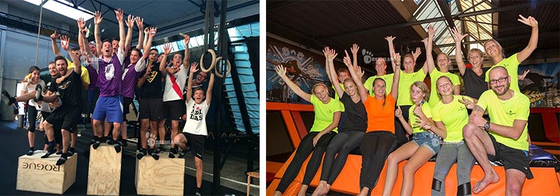 Adult adventure park & Fitness playground for adults