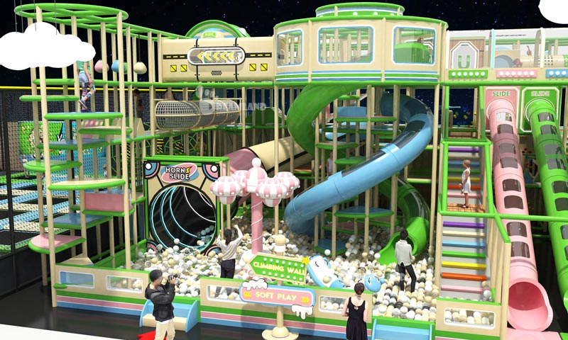 commercial indoor playground equipment