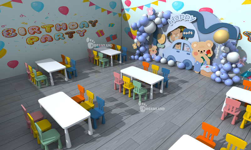 Indoor play center birthday party
