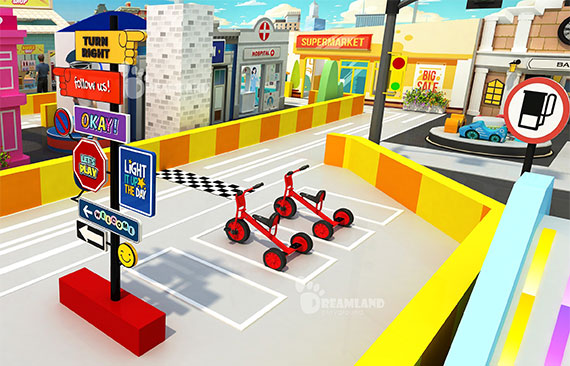 Bicycle track