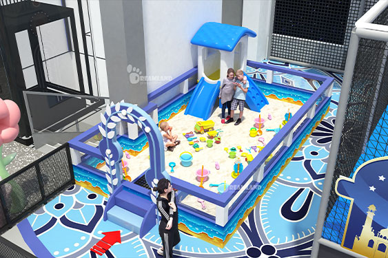 Indoor Playground Afsona Family Park in Kazakhstan