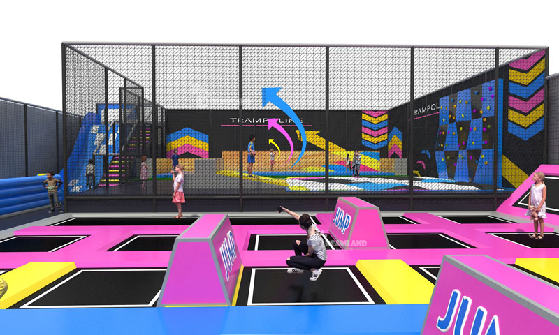 Trampoline Park Attractions