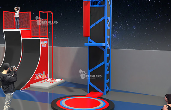 Trampoline Jump Tower
