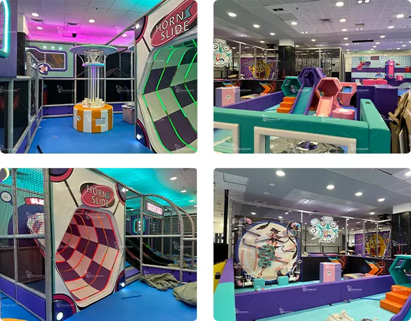 Ball Blower,Honeycomb Soft Climb,Indoor Horn Slide,Interactive Ball Wall