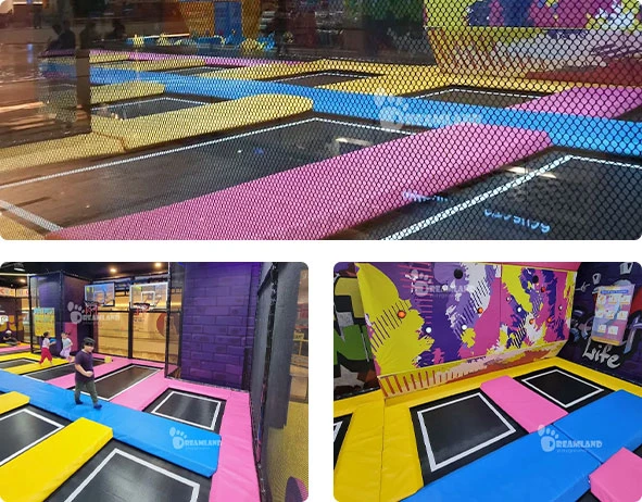 Free Jump,Indoor Trampoline Park,Reaction Wall