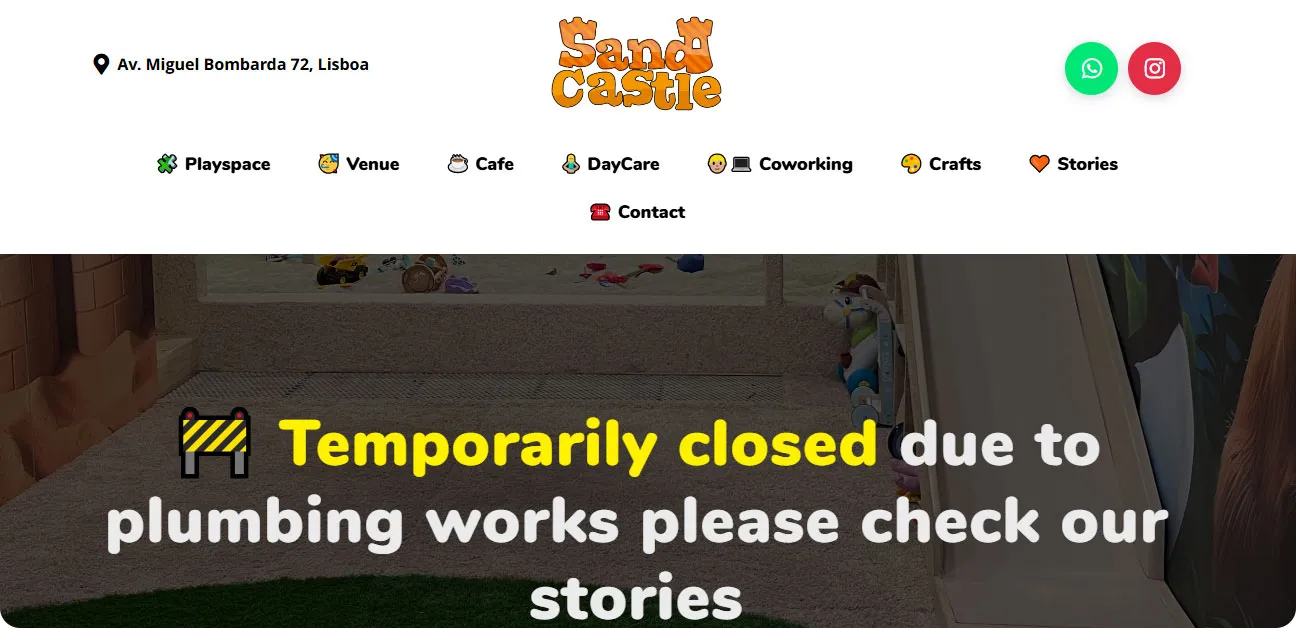 Sandcastle – Lisboa