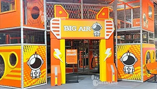 Indoor trampoline park