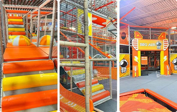 Big Air Trampoline Park,Indoor trampoline park,trampoline area
