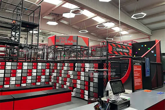 Custom Ninja Course & Indoor Playground in Spain