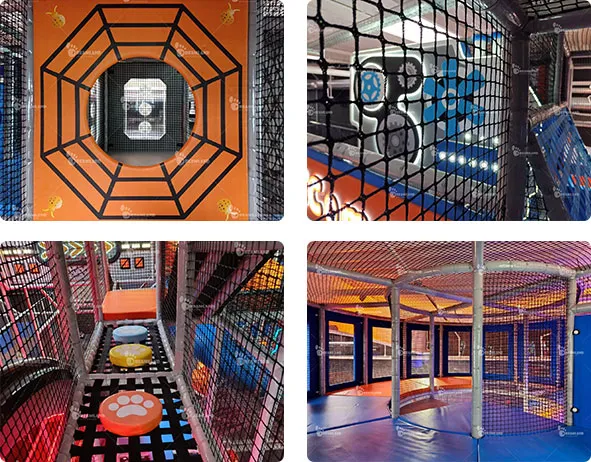 Aero Strike,Protection net,Soft obstacles,Spider tower