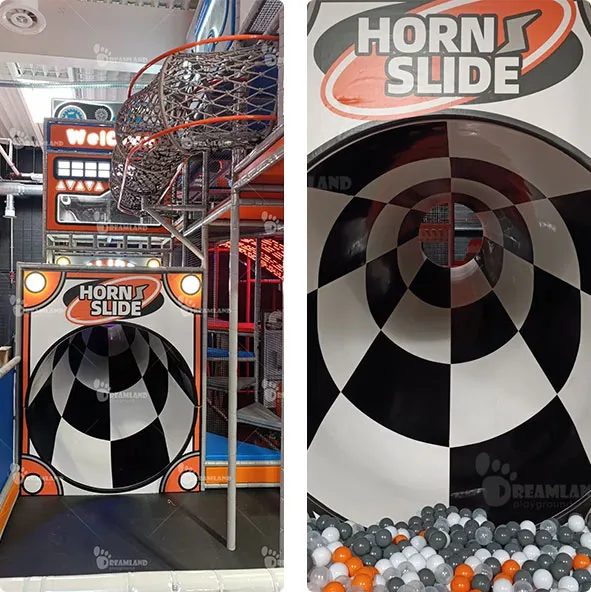 Horn slide,Indoor horn slide