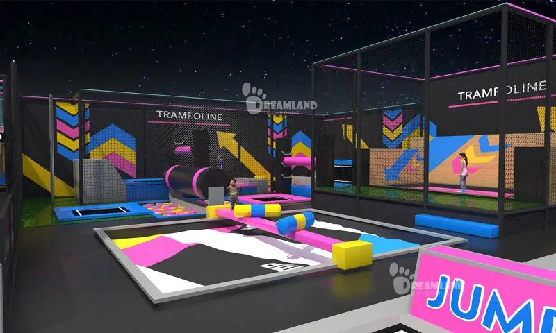 Family Entertainment Center layout