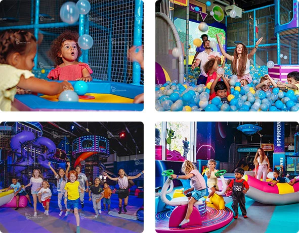 Ball Floating Machine,Ball pool,Family entertainment center Dubai,Spinning Chair