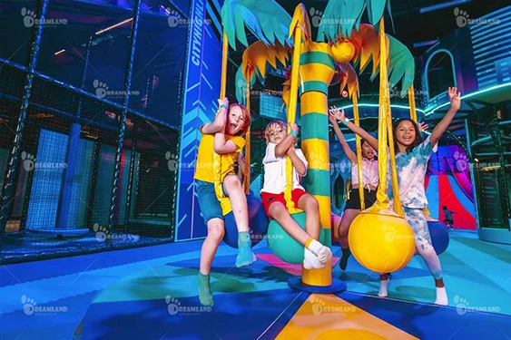 Neon Galaxy Indoor Adventure Park in Dubai UAE