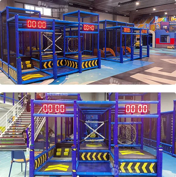 Exclusive Dual-Difficulty Ninja Warrior Course,ninja course