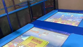 Projection trampoline