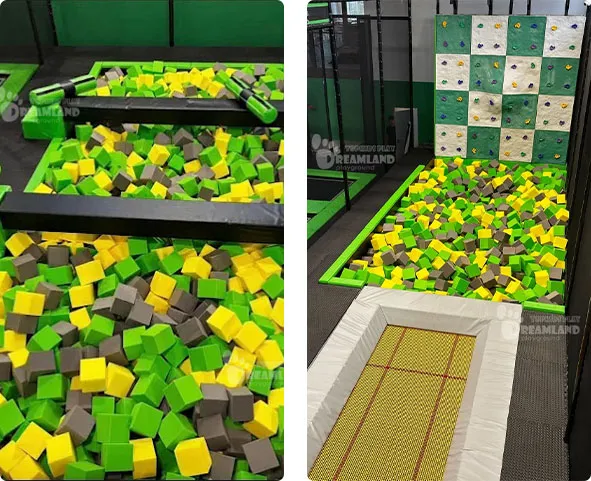 Foam pit,High Performance Trampoline