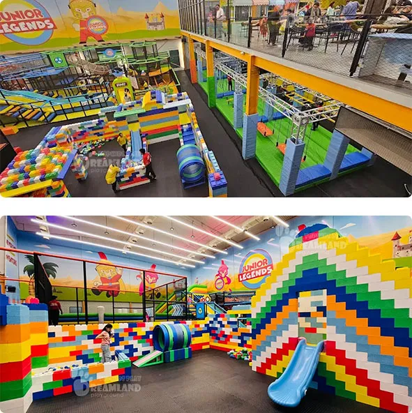 Family entertainment center in Karachi,Indoor EPP Block Themed Play Area