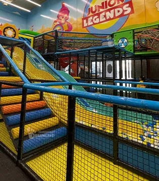 Indoor Multi-Level Adventure Play Structure