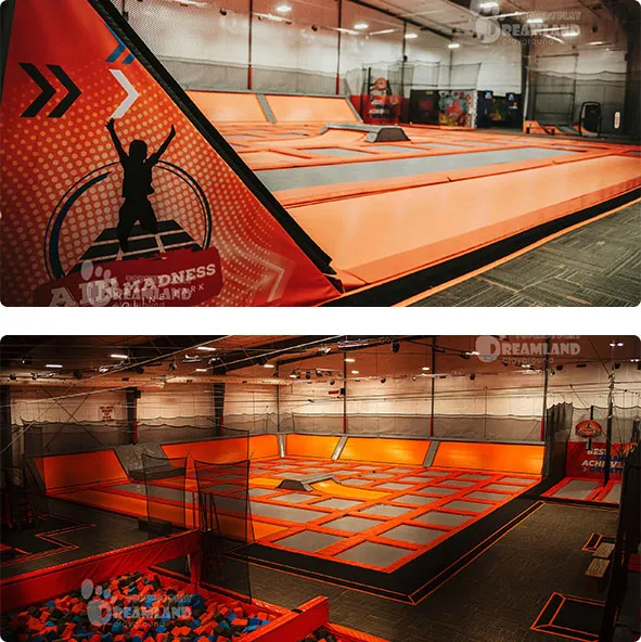 Free jump,Main Trampoline Arena