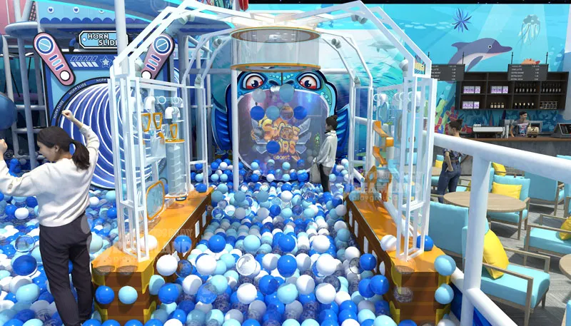 Automated ball pit cleaning machine dreamland