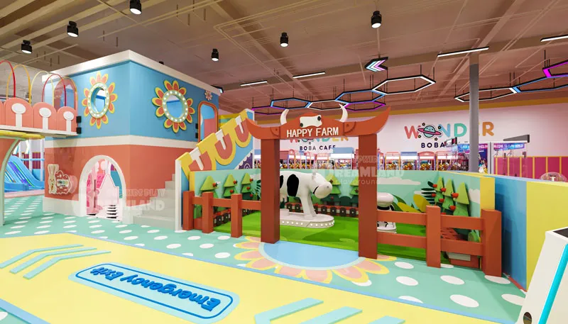 Indoor playground floor plan