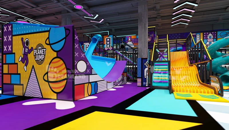 Indoor Playground Sensory Zoning