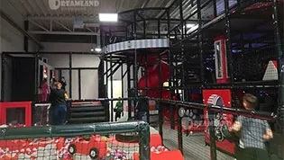 Multi-Level Play Structure Panorama