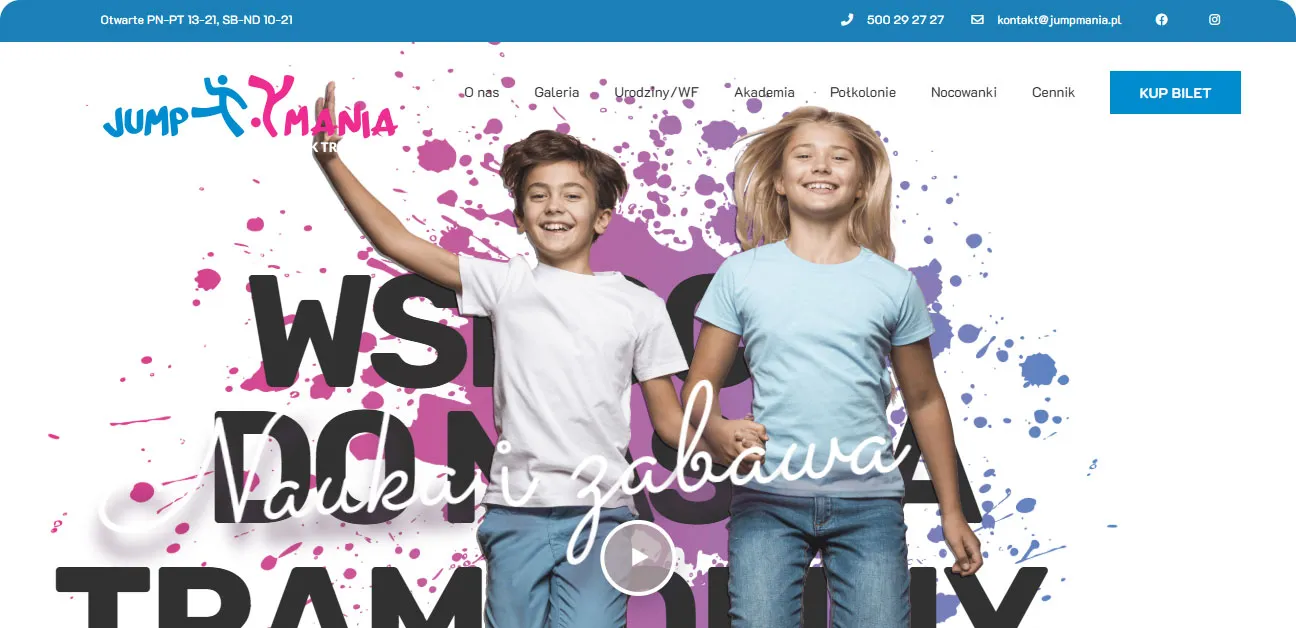 JUMP MANIA Park Trampoline