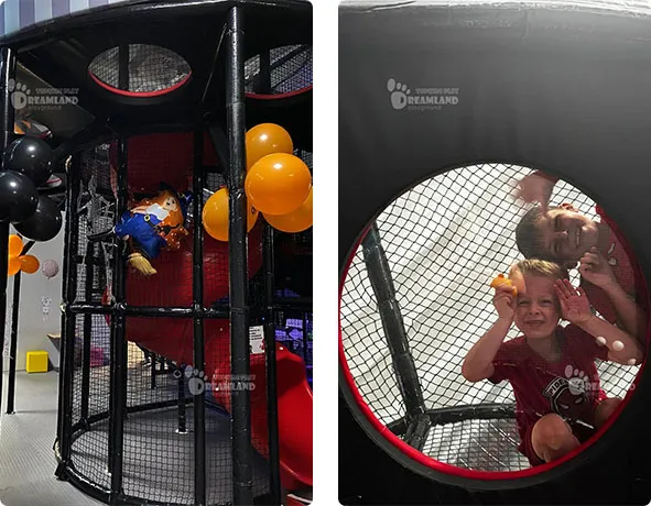 Multi-Level Spiral Play Tower,Tunnel Opening