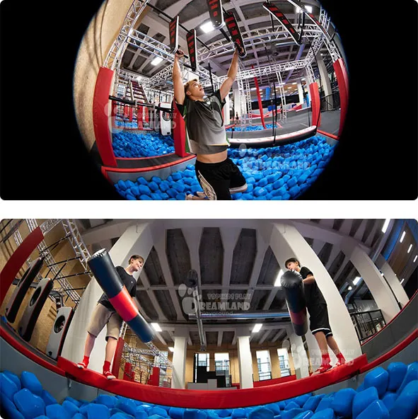 Dreamland Playground Indoor Action Park Showcase,Jump Factory Biberist, Switzerland