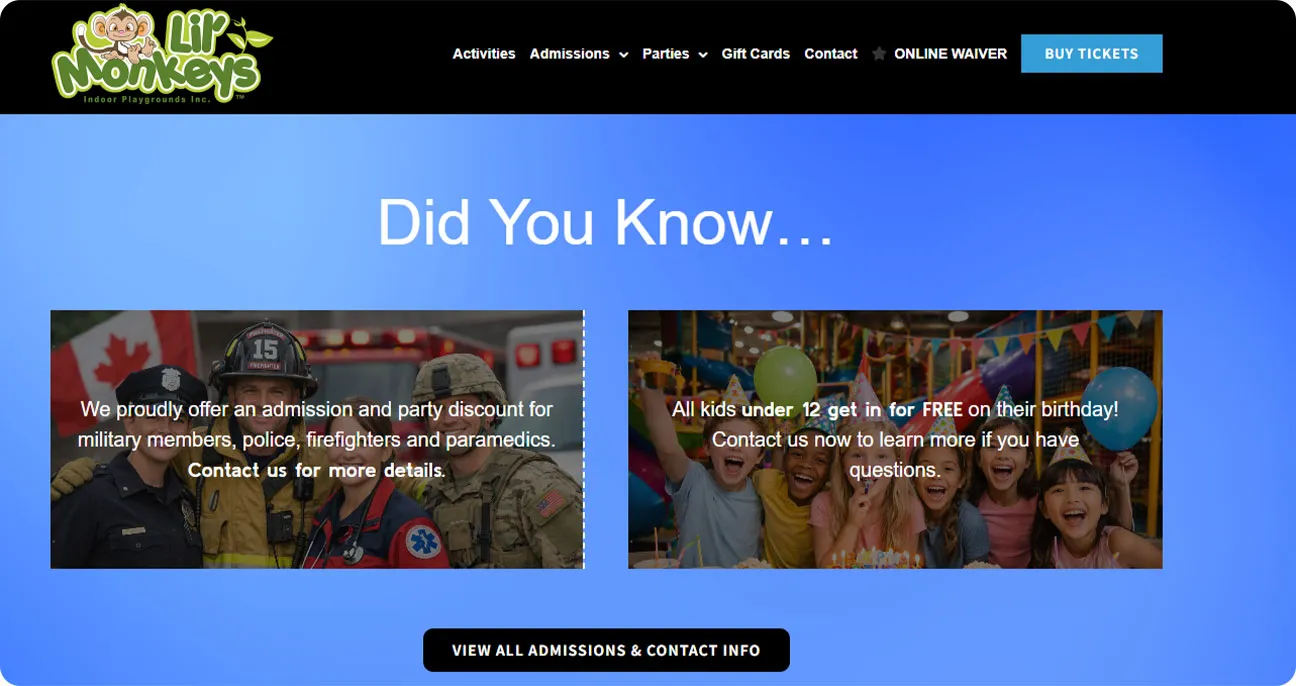 Lil' Monkeys Indoor Playground Inc.