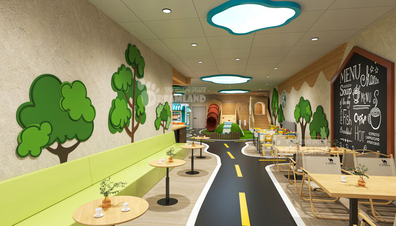 Indoor playground surfacing