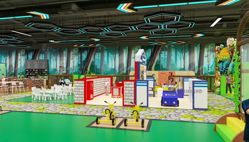 Indoor playground equipment supplier