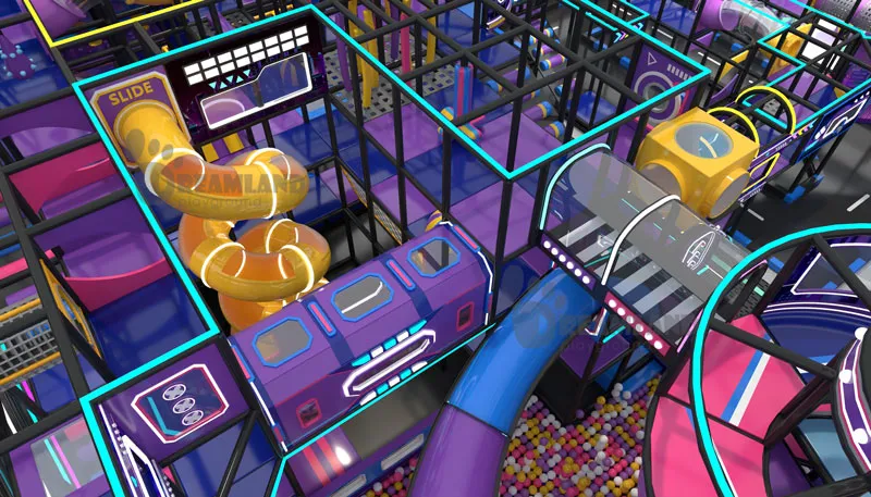 Family entertainment centers and play cafés