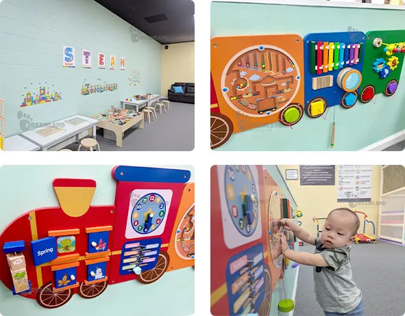 Education Program, Interactive Play, Wall Game