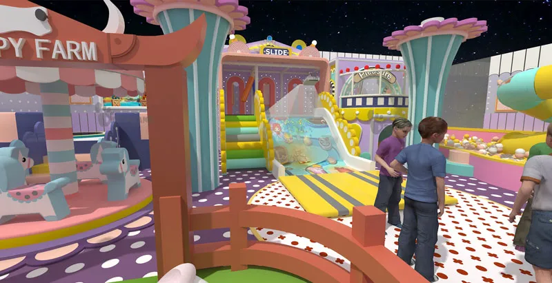Indoor playground build-out costs