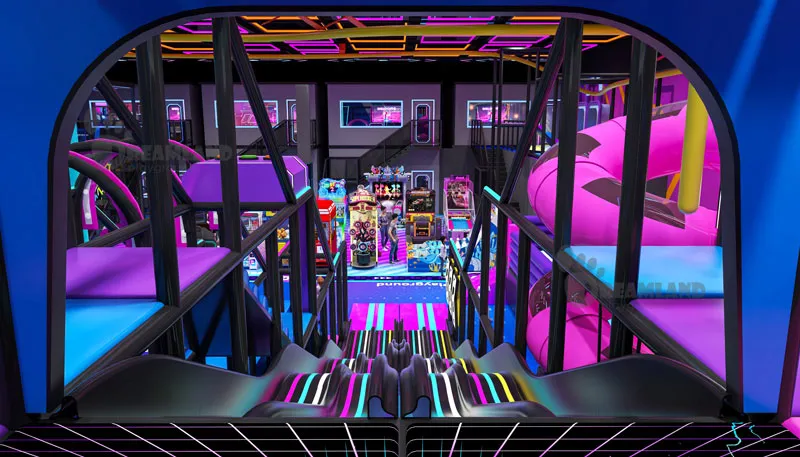 5,000 Sq. Ft. Indoor Playground Layout