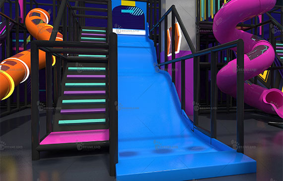 Large Indoor Playground Slide