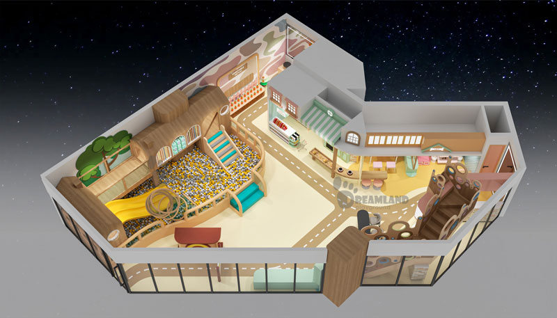 Indoor playground fire safety