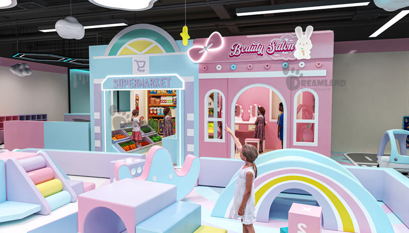 Commercial indoor playground equipment